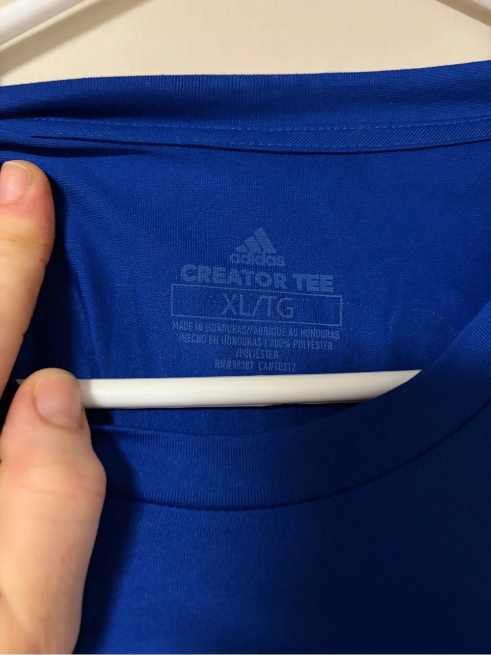 Soccer FC Cincinnati adidas Blue Creator Long Sleeve T-Shirt Performance Shirt